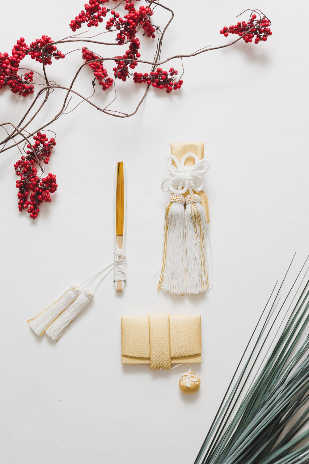 和装小物５点セット　金ラメサヤ「OP3_028」スライド1