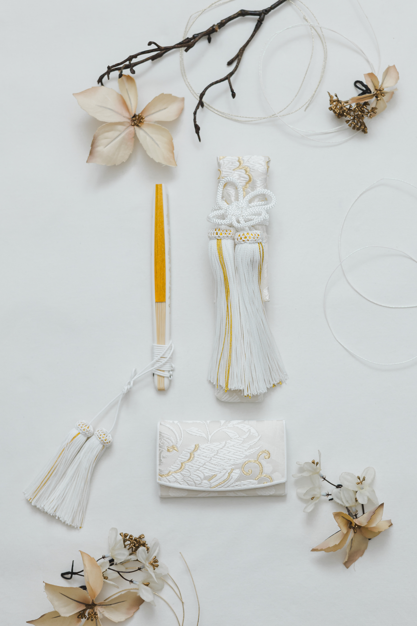 和装小物5点セット　花鶴「OP3_039」スライド1