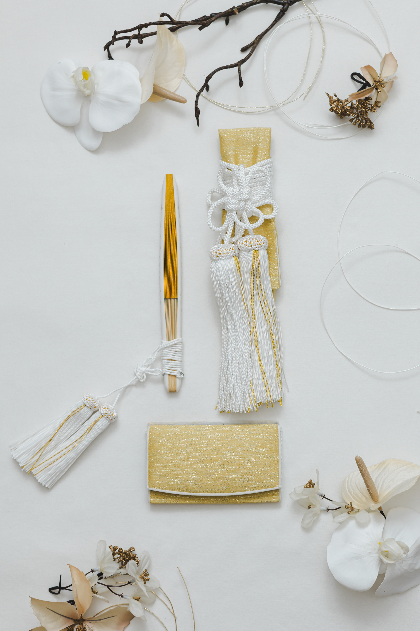 和装小物5点セット　からし「OP3_041」スライド1