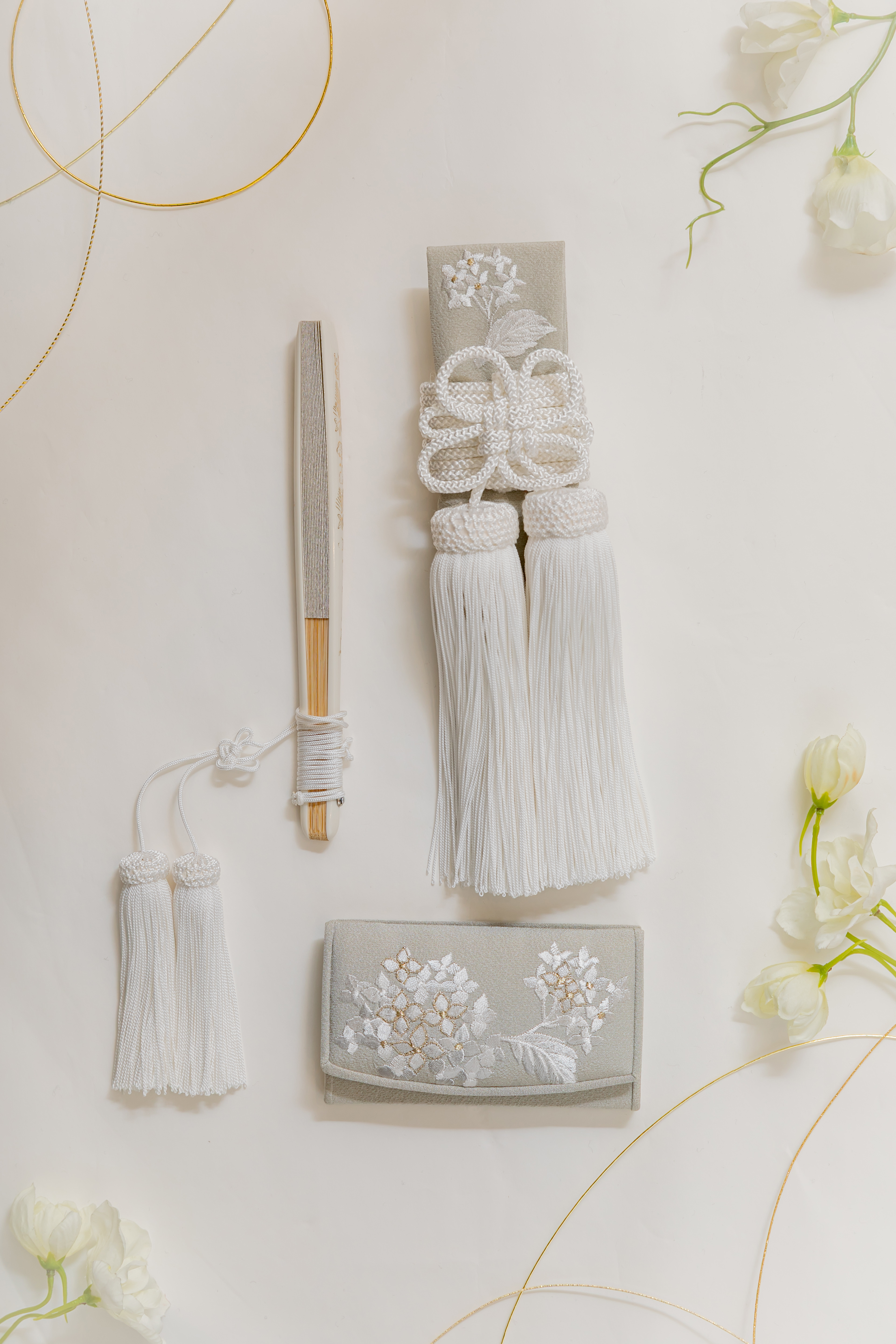 和装小物和装小物 5点セット　紫陽花「OP3_058」スライド1