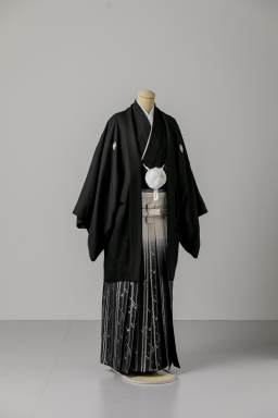 松竹梅紋付×竹柄弓グラデ M_038_M_042