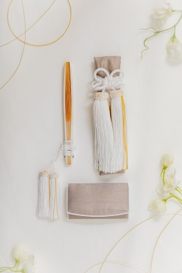 和装小物 和装小物 5点セット　うす茶 OP3_063